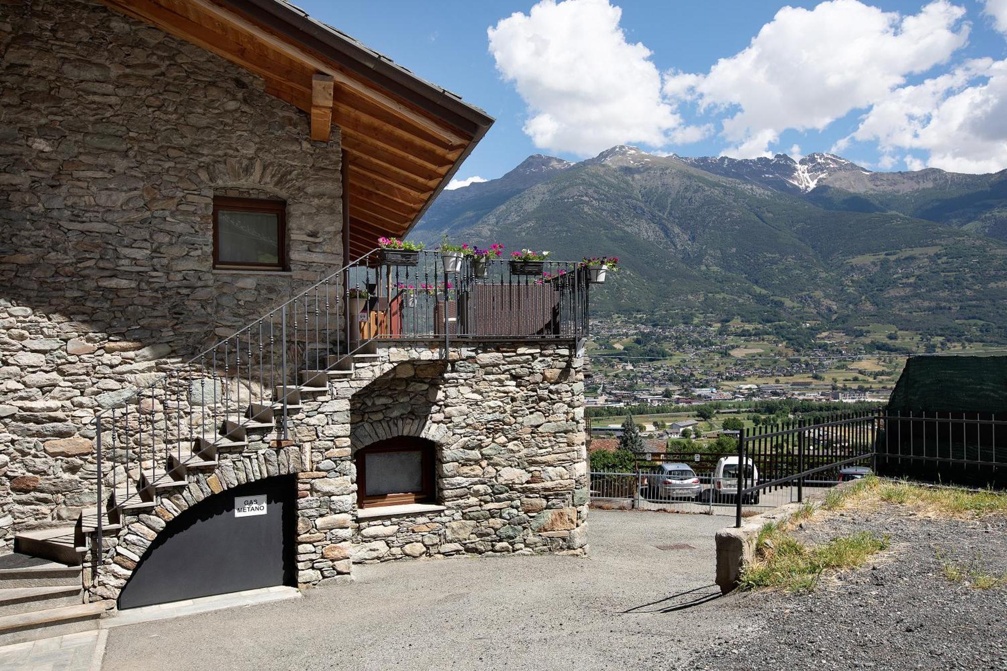 Maison Bebe Terre Blanche Aosta Kültér fotó